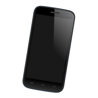 Lcd Frame Middle Chassis For Micromax Canvas Turbo Mini A200 White By - Maxbhi Com