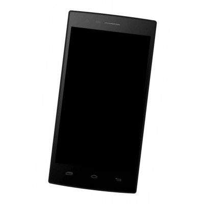 Lcd Frame Middle Chassis For Karbonn Opium N9 Black By - Maxbhi Com