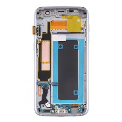 Lcd With Touch Screen For Samsung Galaxy S7 Edge 64gb Black By - Maxbhi Com
