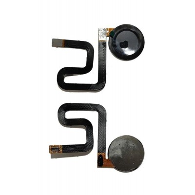 Fingerprint Sensor Flex Cable For Agm A9 Black By - Maxbhi Com