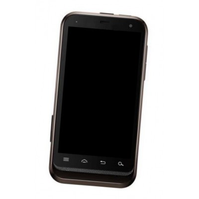 Lcd Frame Middle Chassis For Motorola Defy Xt Xt556 Brown By - Maxbhi Com