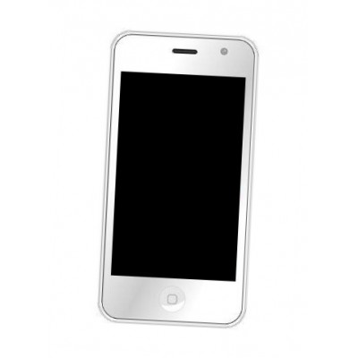 Lcd Frame Middle Chassis For Lemon P8 White By - Maxbhi Com