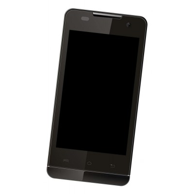 Lcd Frame Middle Chassis For Lava Iris 400q White By - Maxbhi Com