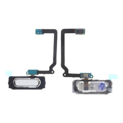 Fingerprint Sensor Flex Cable For Samsung Galaxy S5 Mini Duos White By - Maxbhi Com