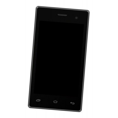 Lcd Frame Middle Chassis For Rage Rapidx Black By - Maxbhi Com