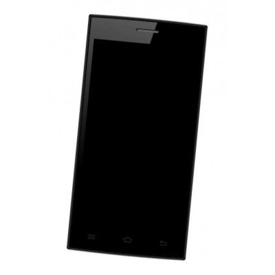 Lcd Frame Middle Chassis For Rage Attitude 5 0 Black By - Maxbhi Com