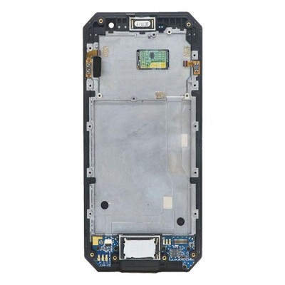 Lcd Frame Middle Chassis For Nomu S30 White By - Maxbhi Com