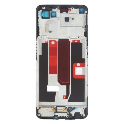 Lcd Frame Middle Chassis For Oppo A54 5g Silver By - Maxbhi Com