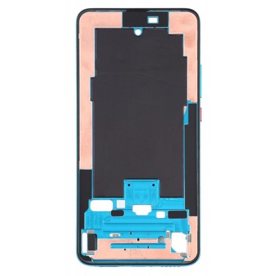 Lcd Frame Middle Chassis For Xiaomi Redmi K30 Pro Blue By - Maxbhi Com