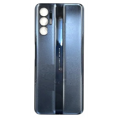 Back Panel Cover For Tecno Pova 3 Black - Maxbhi Com