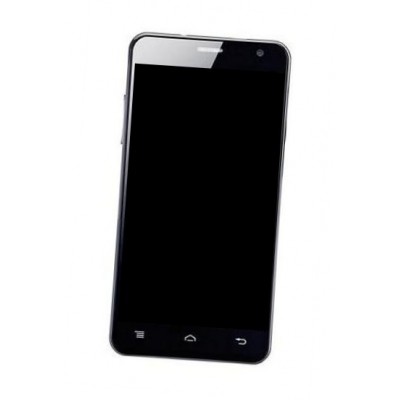 Lcd Frame Middle Chassis For Lava Iris 550q Black By - Maxbhi Com