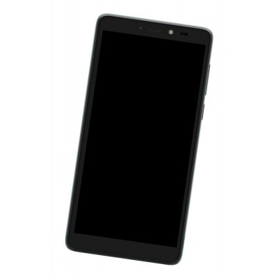 Lcd Frame Middle Chassis For Nokia C2 2nd Edition Grey By - Maxbhi Com