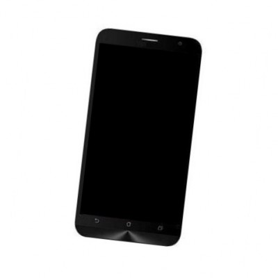 Lcd Frame Middle Chassis For Asus Zenfone 2 Deluxe 128gb Red By - Maxbhi Com