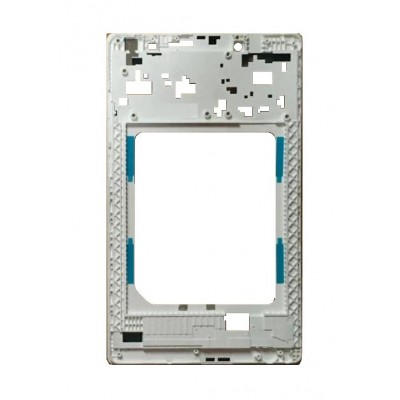 Lcd Frame Middle Chassis For Lenovo Tab3 8 Lte White By - Maxbhi Com