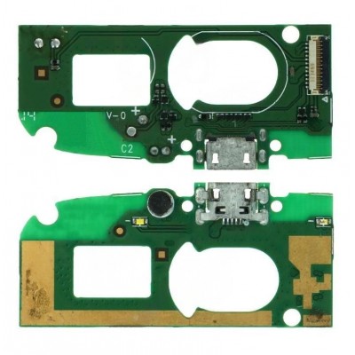 Charging Connector Flex Pcb Board For Alcatel 7040f By - Maxbhi Com