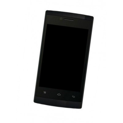 Lcd Frame Middle Chassis For Lava Iris 354 Black By - Maxbhi Com