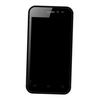 Lcd Frame Middle Chassis For Intex Aqua V 3g Brown By - Maxbhi Com