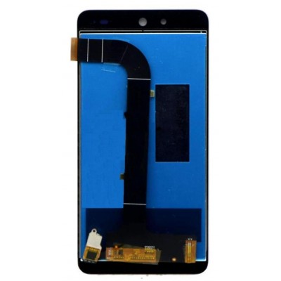 Lcd With Touch Screen For Micromax Canvas Juice 3 Q392 White By - Maxbhi Com