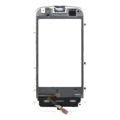 Touch Screen Digitizer For Nokia C6 White By - Maxbhi Com
