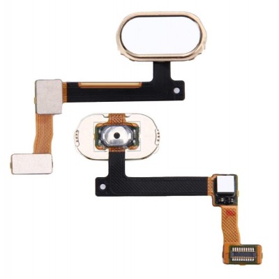 Fingerprint Sensor Flex Cable for Oppo R9 Plus 128GB Black by Maxbhi.com