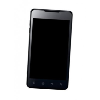 Lcd Frame Middle Chassis For Lg Optimus 3d Max P725 White By - Maxbhi Com