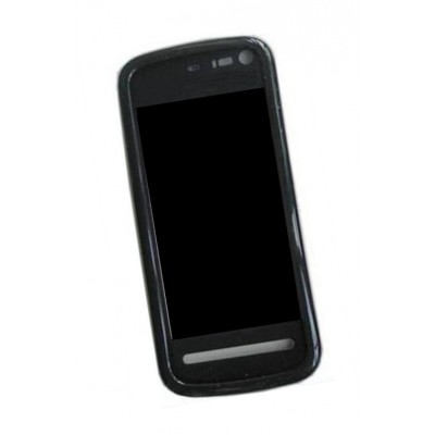 Lcd Frame Middle Chassis For Nokia 5802 Xpress Music Red By - Maxbhi Com