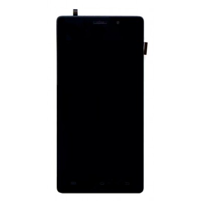 Lcd With Touch Screen For Intex Aqua Lions 3g Grey By - Maxbhi Com