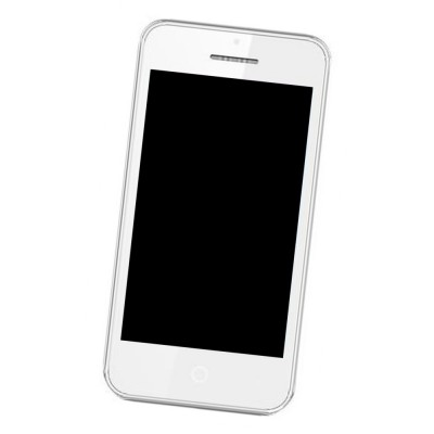 Lcd Frame Middle Chassis For Intex Aqua Y2 Power White By - Maxbhi Com