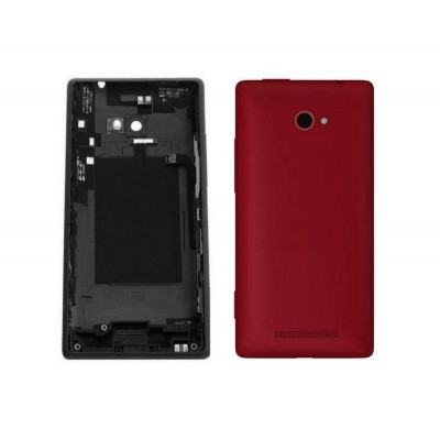 Full Body Housing For Htc Windows Phone 8x Cdma Red - Maxbhi Com