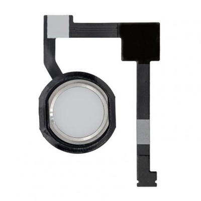 Home Button Complete For Apple Ipad Mini 4 Wifi Cellular 128gb White By - Maxbhi Com