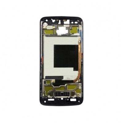 Lcd Frame Middle Chassis For Moto Z Force 32gb Black Grey By - Maxbhi Com