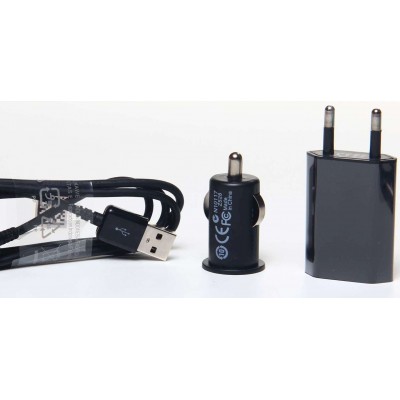 3 in 1 Charging Kit for Nokia 5610 XpressMusic with USB Wall Charger, Car Charger & USB Data Cable
