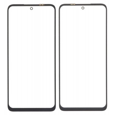 Replacement Front Glass For Motorola Moto G42 Black By - Maxbhi Com