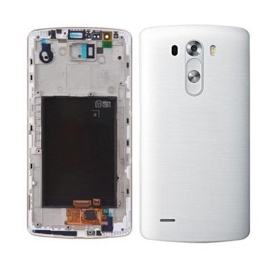 Full Body Housing For Lg G3 Screen White - Maxbhi Com