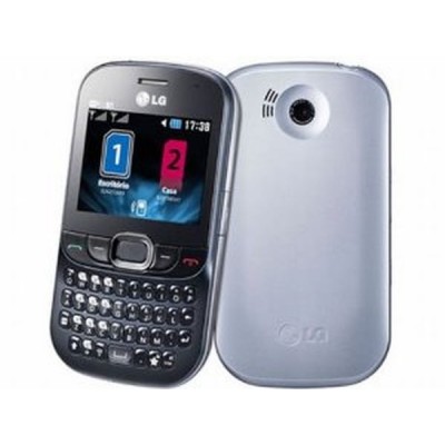 Full Body Housing for LG C375 Cookie Tweet Black & Silver