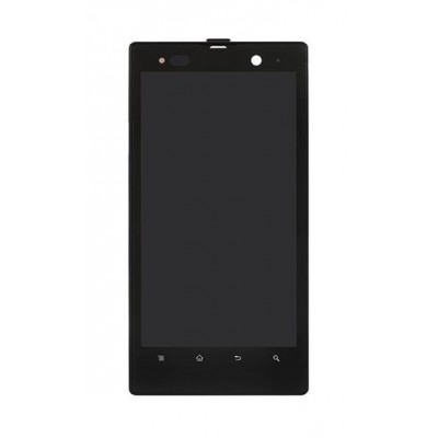 Lcd With Touch Screen For Sony Xperia Ion St28i Black By - Maxbhi Com