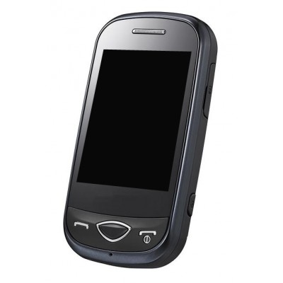 Home Button Complete For Samsung Corby Plus Black By - Maxbhi Com
