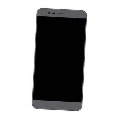 Lcd Frame Middle Chassis For Blu Studio One Plus Black By - Maxbhi Com