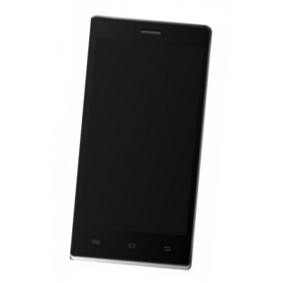 Lcd Frame Middle Chassis For Rage 50q Silver By - Maxbhi Com