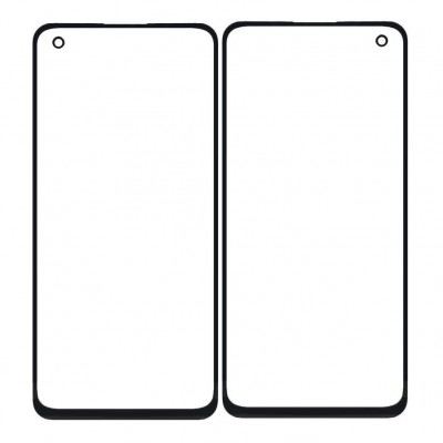 Replacement Front Glass For Oneplus Nord N10 5g Blue By - Maxbhi Com