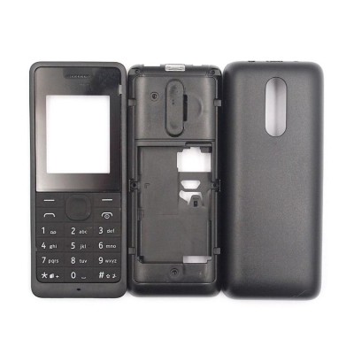 Full Body Housing For Nokia 106 Black - Maxbhi Com