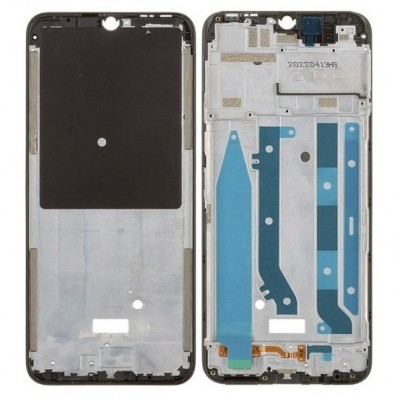 Lcd Frame Middle Chassis For Tecno Spark 8p White By - Maxbhi Com