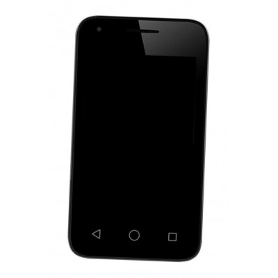 Lcd Frame Middle Chassis For Panasonic Love T10 Black By - Maxbhi Com