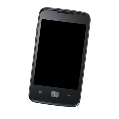Home Button Complete For Lg Optimus Hub E510 White By - Maxbhi Com