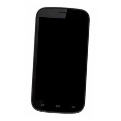 Lcd Frame Middle Chassis For Intex Aqua I3 Blue By - Maxbhi Com