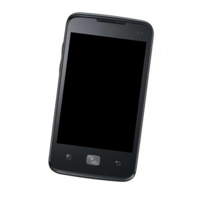 Lcd Frame Middle Chassis For Lg Optimus Hub E510 White By - Maxbhi Com
