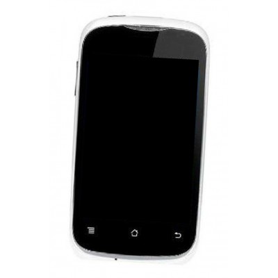 Lcd Frame Middle Chassis For Huawei Ascend Y201 Pro U8666 White By - Maxbhi Com