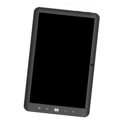 Lcd Frame Middle Chassis For Coby Kyros Internet 10 Inch Tablet White By - Maxbhi Com