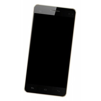 Lcd Frame Middle Chassis For Micromax Canvas Hd Plus A190 Black By - Maxbhi Com