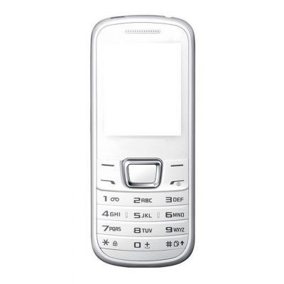 full body housing for samsung e2250 with single sim white
